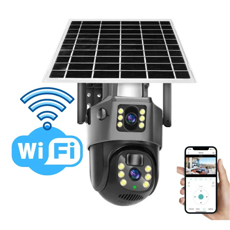 Überwachungskamera mit Solarpanel | GuardVision