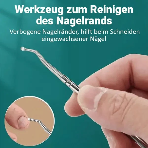 Nagelpflegeset aus Edelstahl | NagelPedi