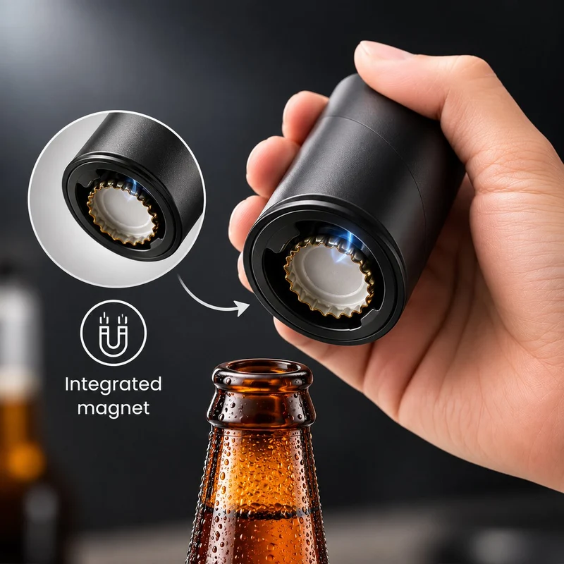 Flaschenöffner Geschenkset für Wein & Bier | OpenEase