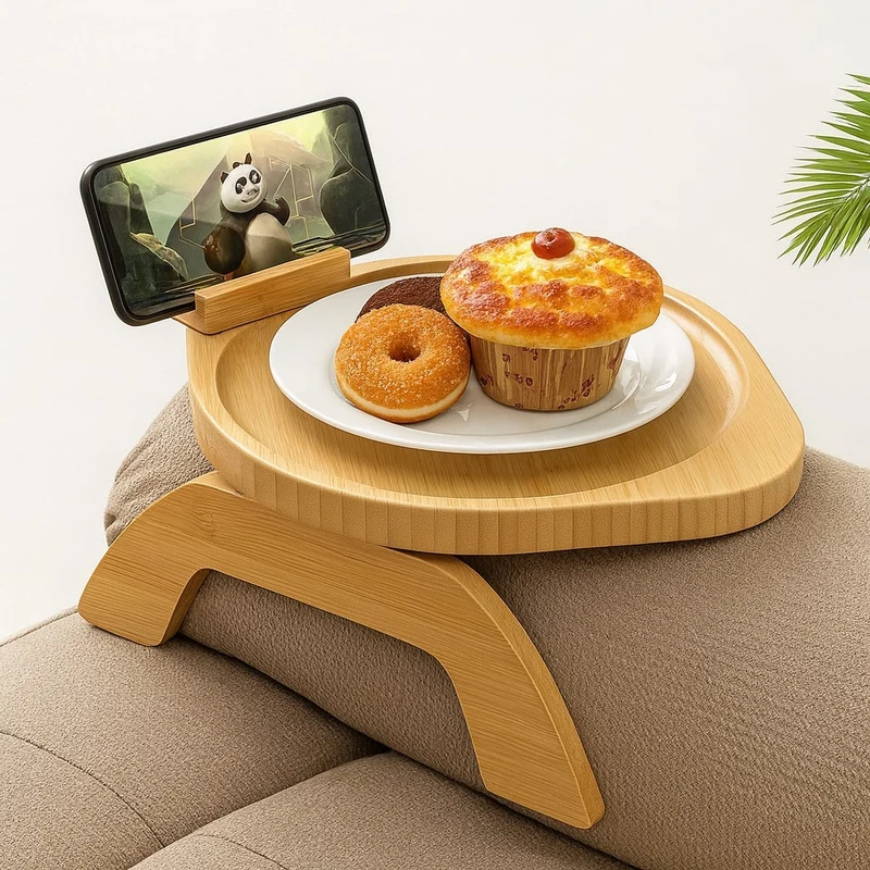 Sofa Beistelltisch aus Holz | SofaNest