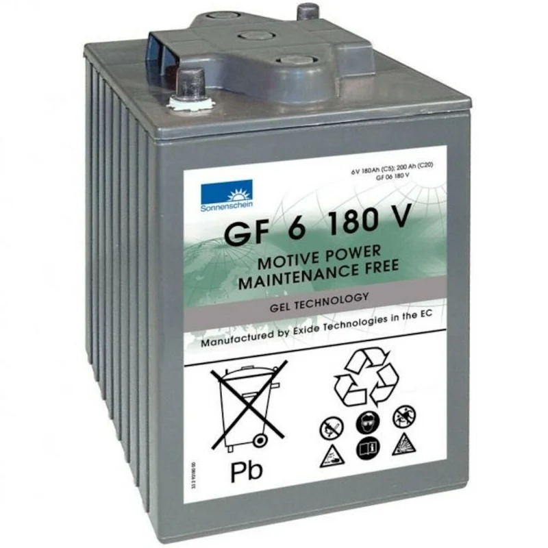 Batteria a gel DRYFIT 6 V/180 Ah Diversey TASKI DISPONIBILE IN 7 GIORNI LAVORATIVI