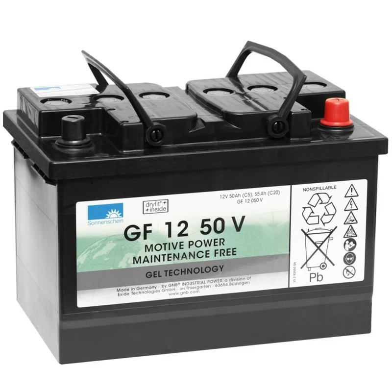 Batteria gel DRYFIT 12 V 50 Ah Diversey TASKI DISPONIBILE IN 7 GIORNI LAVORATIVI