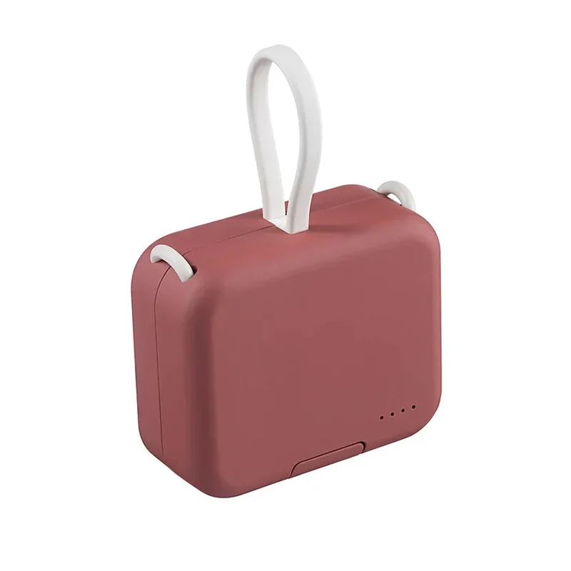 Powerbank – compacte 4000mAh oplader met Type-C & Lightning kabel