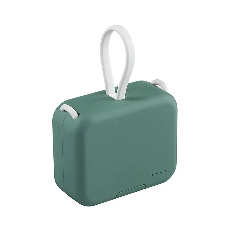 Powerbank – compacte 4000mAh oplader met Type-C & Lightning kabel