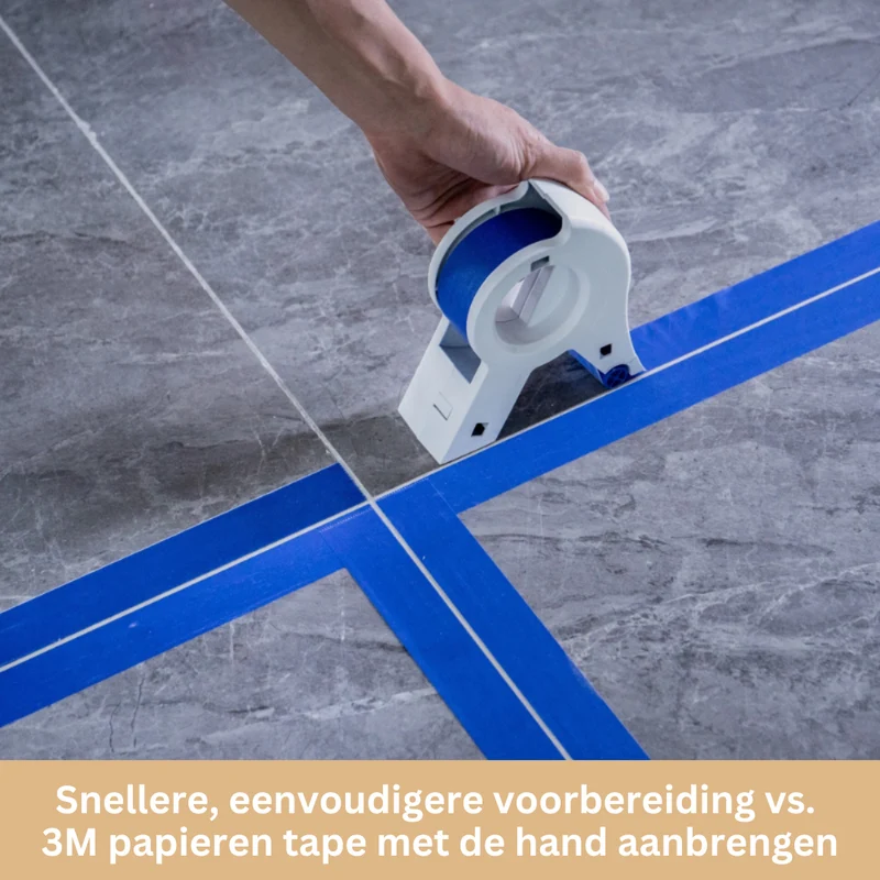 Afplaktape Applicator – Nauwkeurige Tapegeleiding & Eénhandige Bediening