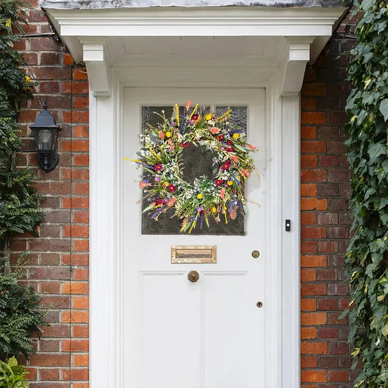 Deurkrans – Handgemaakt Bloemendesign met Natuurgetrouwe Details