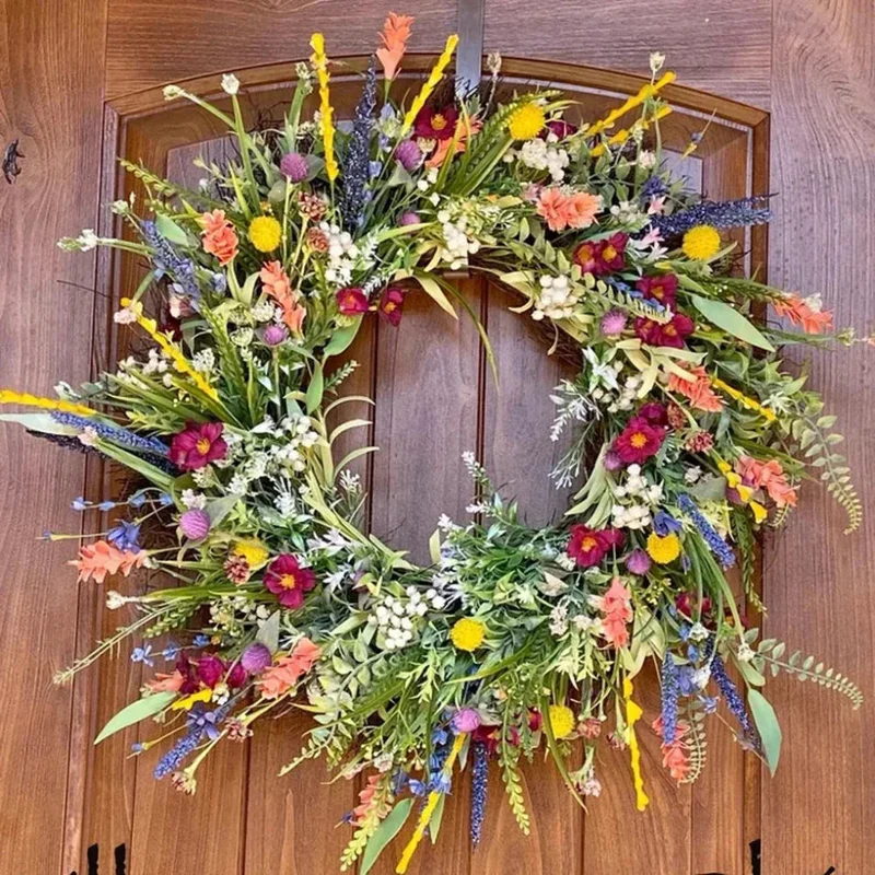 Deurkrans – Handgemaakt Bloemendesign met Natuurgetrouwe Details