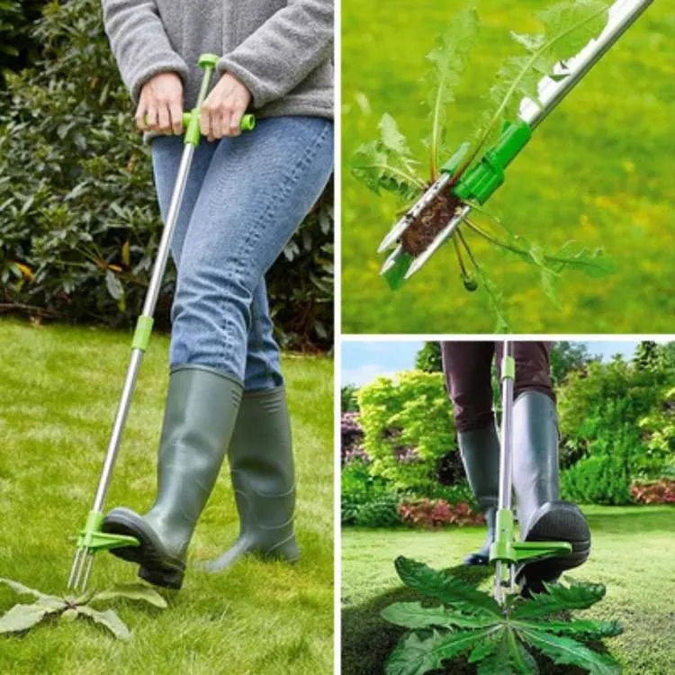 Onkruidtrekker – Diepe Wortelgrip, Stevig Staal & Ergonomisch Ontwerp