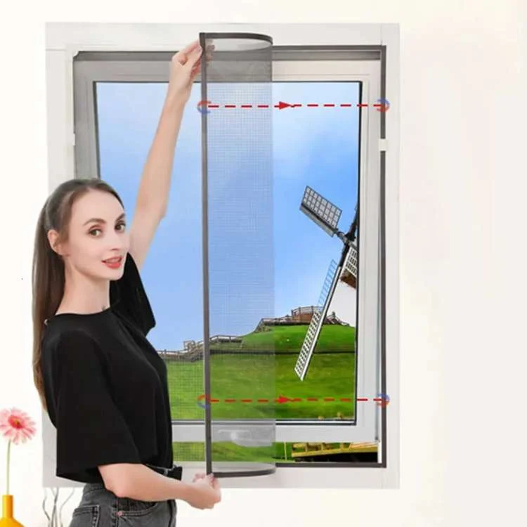 Magnetisch Muggennet voor Vensters – Gereedschapsloze Montage & Sterke Magnetische Sluiting