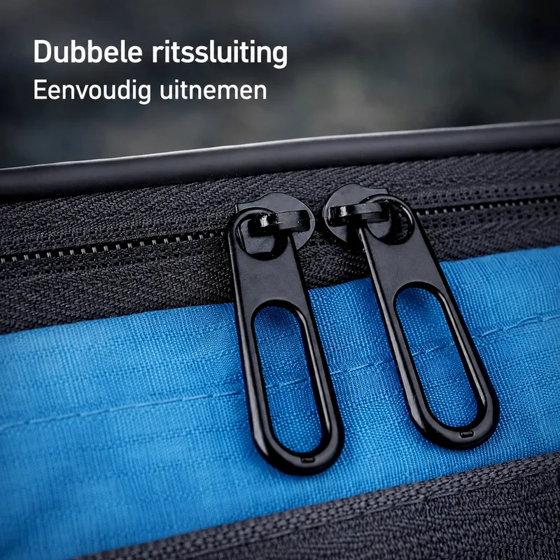 Fietstas voor Stuur – Waterafstotend Design met Touchscreen Vak