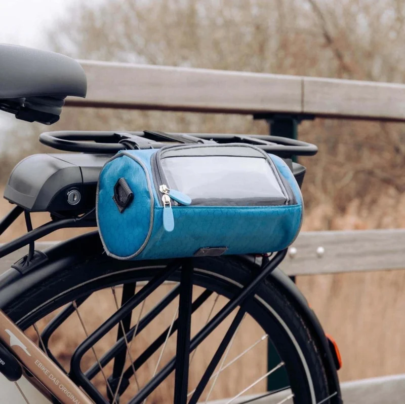 Fietstas voor Stuur – Waterafstotend Design met Touchscreen Vak