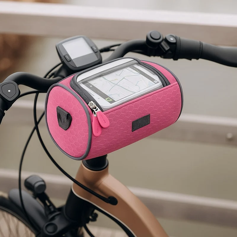 Fietstas voor Stuur – Waterafstotend Design met Touchscreen Vak