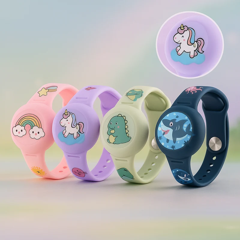 GPS Tracker Beschermhoes – Flexibel Siliconen Design & Verstelbare Pasvorm