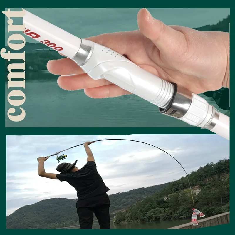 Telescopische Hengel – Ultralicht Koolstofvezel & Compact Reisontwerp