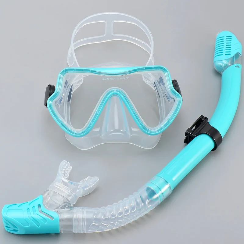 Professionele Snorkelset – Panoramisch Zicht, Gehard Glas & Comfortabele Pasvorm