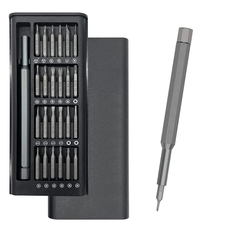Precisie Schroevendraaier Set – elektrische mini bitset voor elektronica reparatie