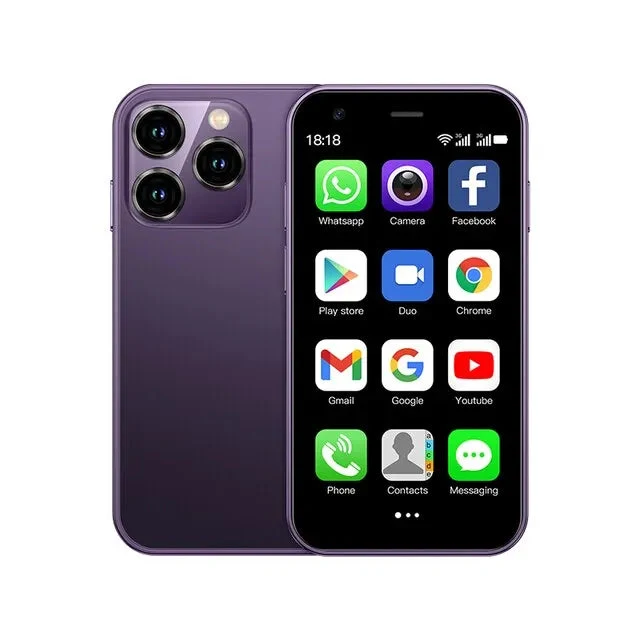 Kindersmartphone – educatieve speeltelefoon met touchscreen, camera en ouderlijk toezicht