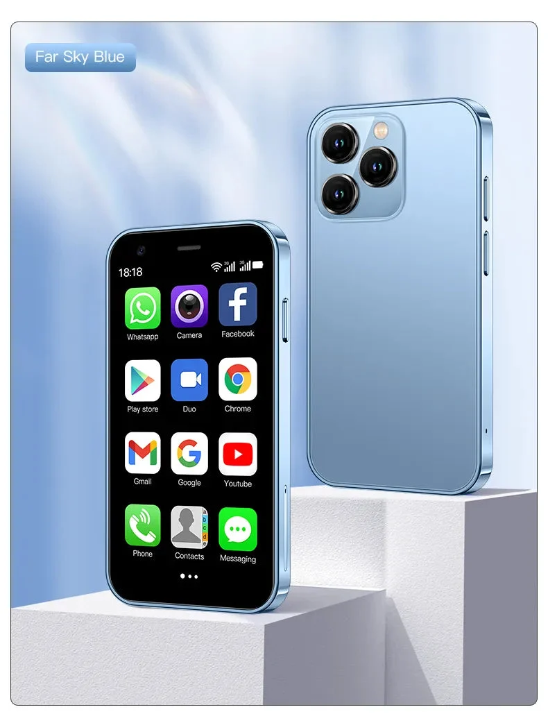 Kindersmartphone – educatieve speeltelefoon met touchscreen, camera en ouderlijk toezicht