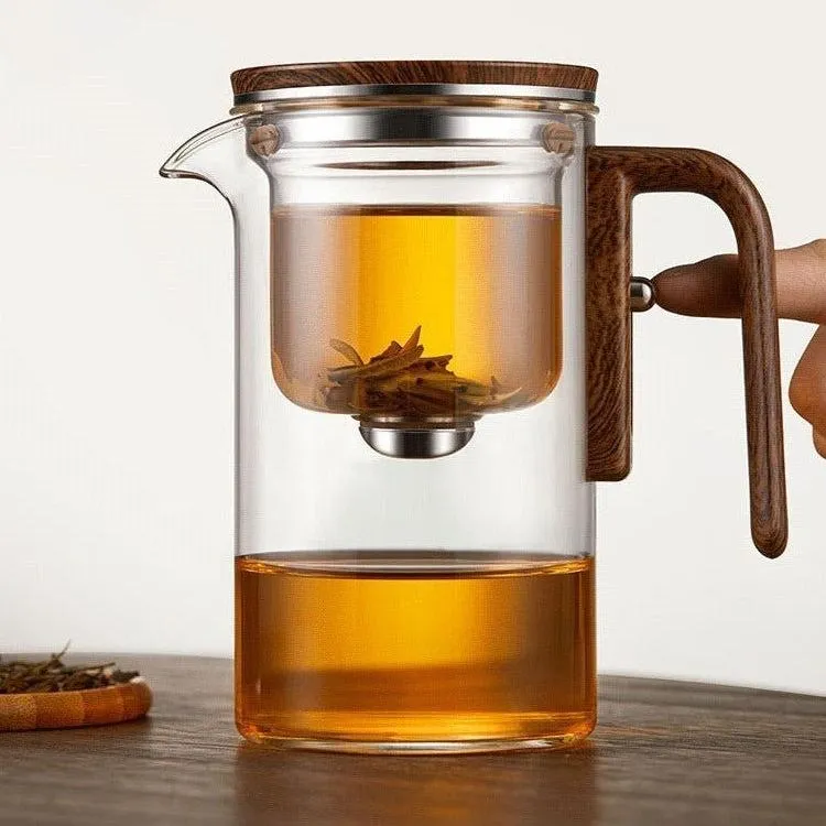 Teekanne aus Glas mit Sieb | PureTee