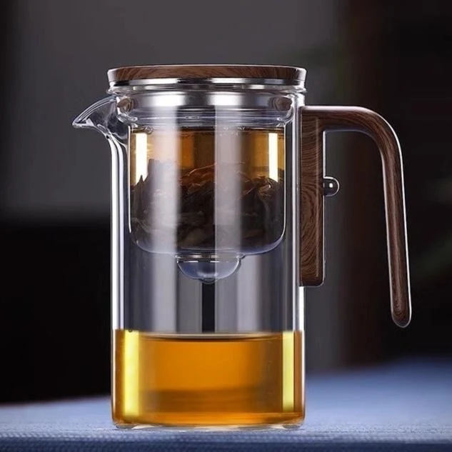 Teekanne aus Glas mit Sieb | PureTee
