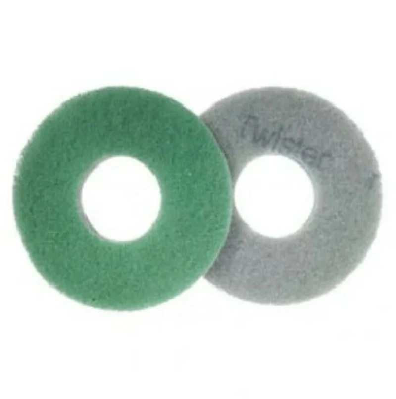 Pad diamantato Twister verde per swingo 250 µicro Diversey TASKI 2 pezzi DISPONIBILE IN 7 GIORNI LAVORATIVI