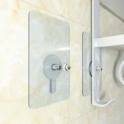 Zelfklevende Wandhaken – Transparante Plakhaken voor Badkamer, Keuken en Woonruimte