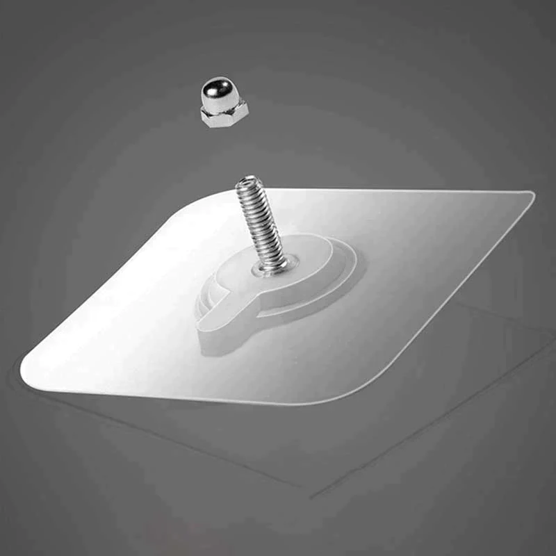 Zelfklevende Wandhaken – Transparante Plakhaken voor Badkamer, Keuken en Woonruimte