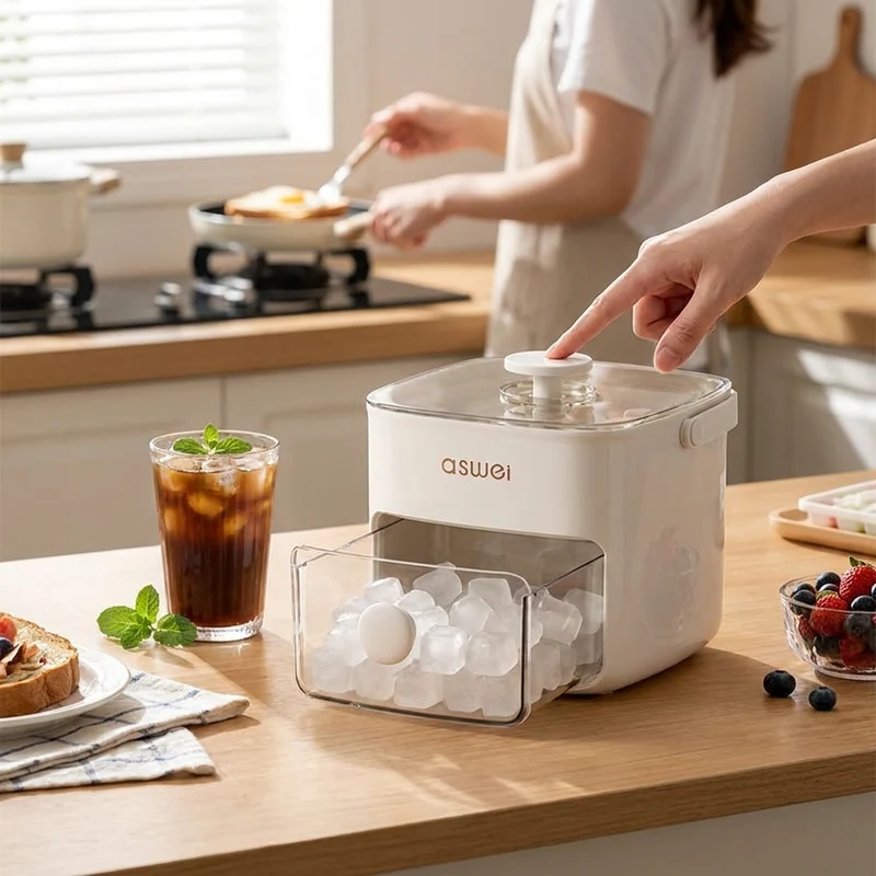 Elektrische IJsblokjesmachine – Snelle IJsproductie met Grote Capaciteit