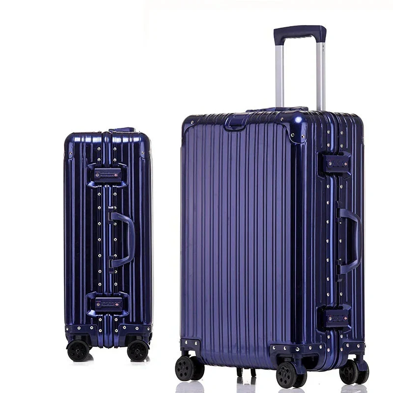 Aluminium Reiskoffer – TSA-Slot, 360° Wielen & Duurzame Hardcase
