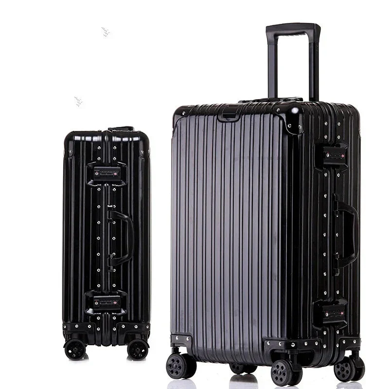 Aluminium Reiskoffer – TSA-Slot, 360° Wielen & Duurzame Hardcase
