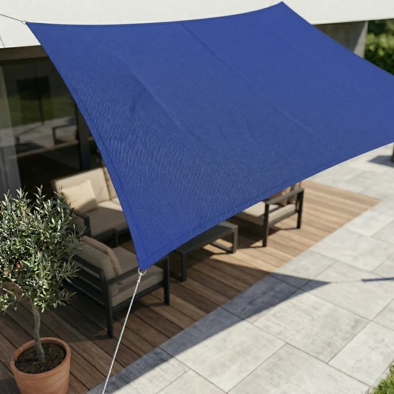 Schaduwdoek Waterdicht Rechthoek – UV-bescherming voor Tuin & Terras