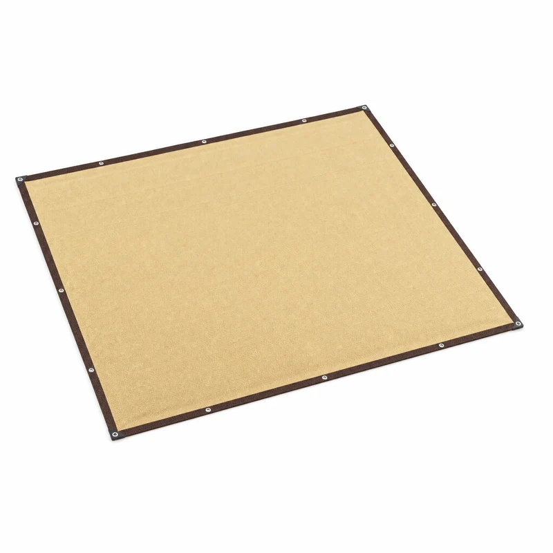Schaduwdoek Rechthoekig – HDPE zonnedoek met UV-bescherming voor tuin en terras