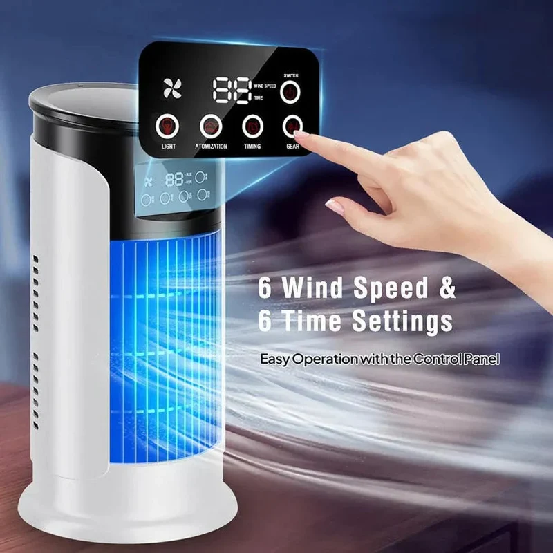 Mobiele Airco Zonder Afvoerslang – aircooler met waterreservoir en timer