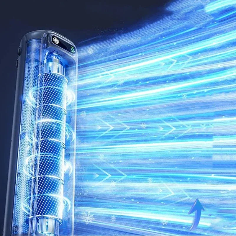 Mobiele Aircooler – oplaadbare luchtkoeler voor bureau, wand en zomergebruik