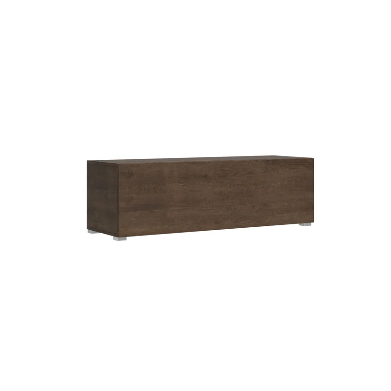Itamoby Base TV Ribalta con passa cavi L.133,6 - L.173,6 H.40 P.39,2 con piedini