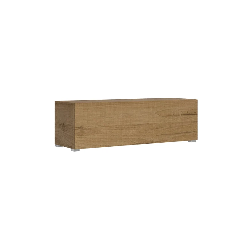 Itamoby Base TV Ribalta con passa cavi L.133,6 - L.173,6 H.40 P.39,2 con piedini