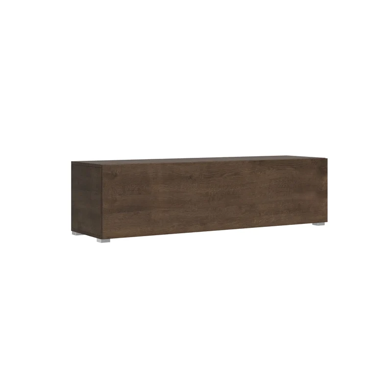 Itamoby Base TV Ribalta con passa cavi L.133,6 - L.173,6 H.40 P.39,2 con piedini