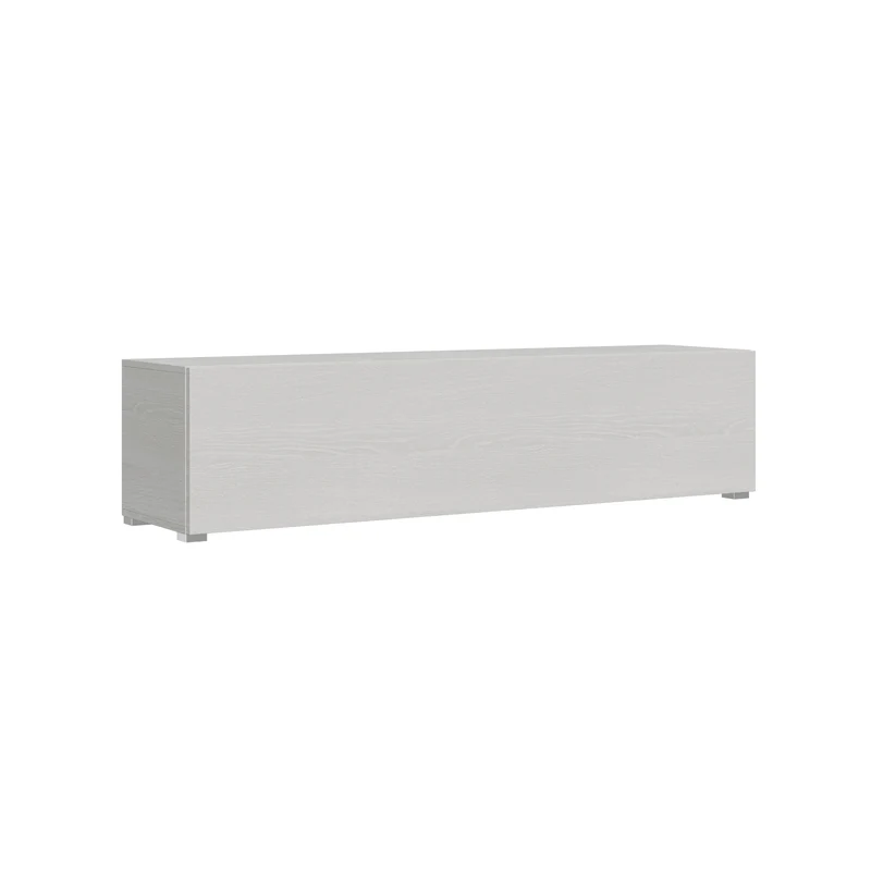 Itamoby Base TV Ribalta con passa cavi L.133,6 - L.173,6 H.40 P.39,2 con piedini