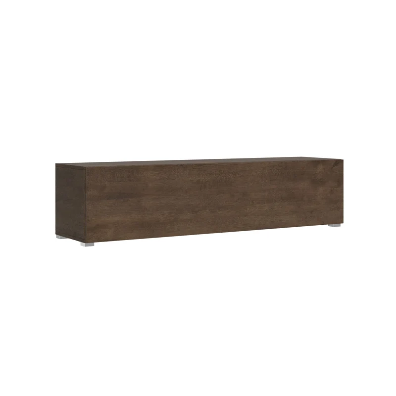 Itamoby Base TV Ribalta con passa cavi L.133,6 - L.173,6 H.40 P.39,2 con piedini