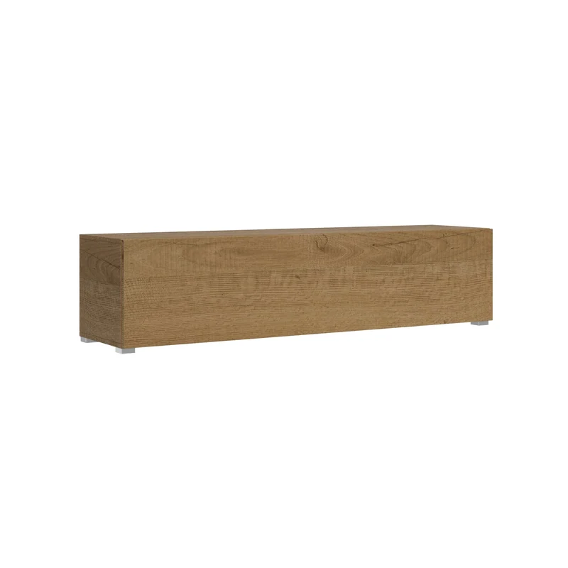 Itamoby Base TV Ribalta con passa cavi L.133,6 - L.173,6 H.40 P.39,2 con piedini