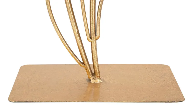 Scultura Foglia Elegante cm 26x11,5x44,5