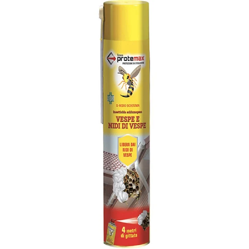 Insetticida Schiumogeno Vespe E Nidi 750 Ml