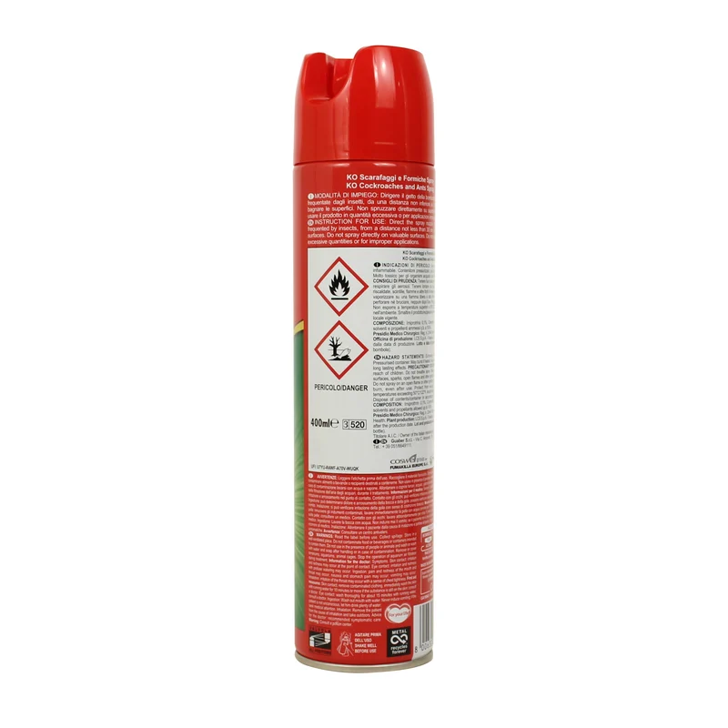 Insetticida Scarafaggi/Formiche Spray 400 Ml Vape