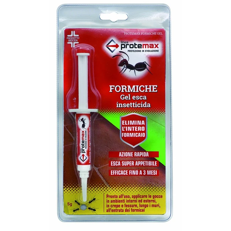 Esca Anti-Formiche Siringa Gel Protemax 5 Gr