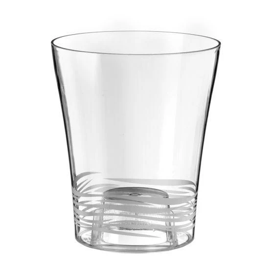 Vaso Orchidea In Resina Trasparente 14 Cm