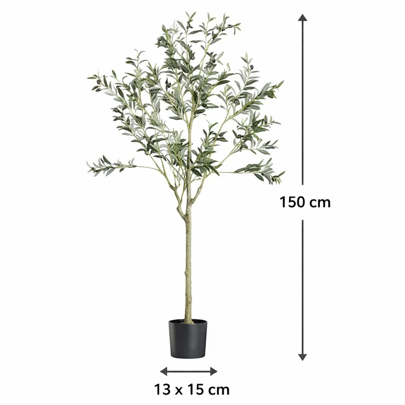 Pianta Artificiale Di Ulivo 150 Cm