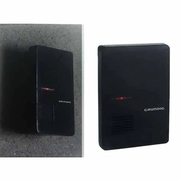 Grundig Campanello Porta Wireless 36 Suonerie 2 Ricevitori e Controllo Volume