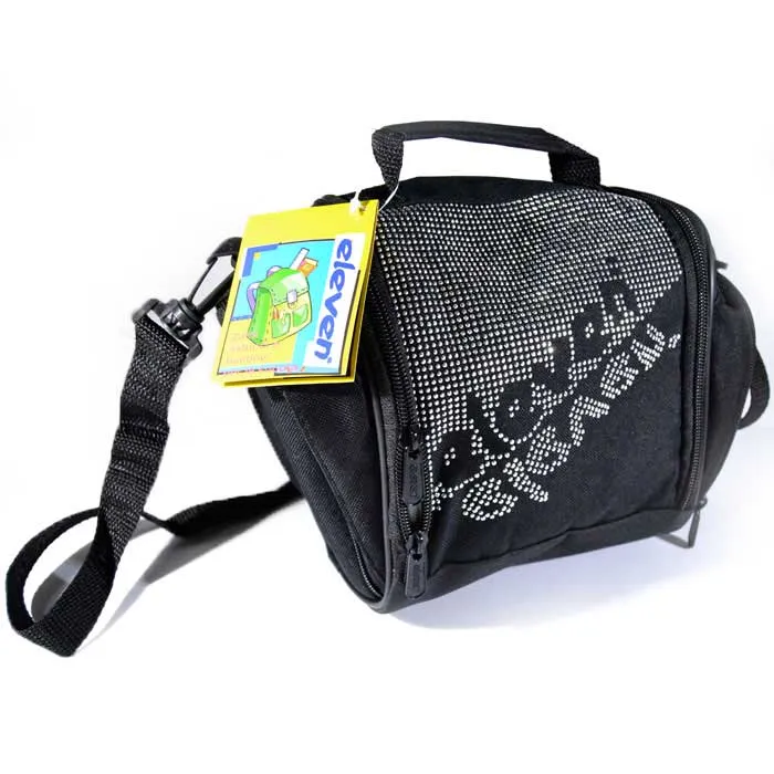 Cestino Lunch Bag Portapranzo Eleven colore Nero