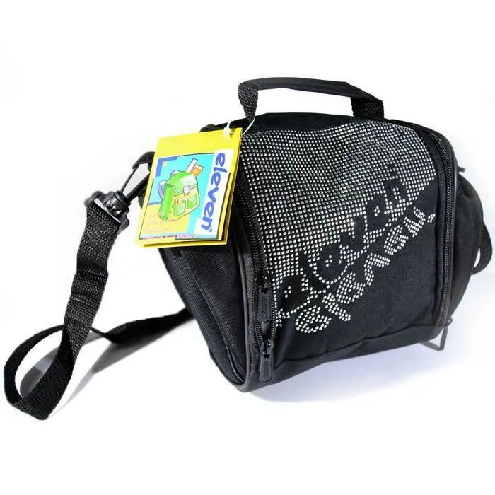Cestino Lunch Bag Portapranzo Eleven colore Nero