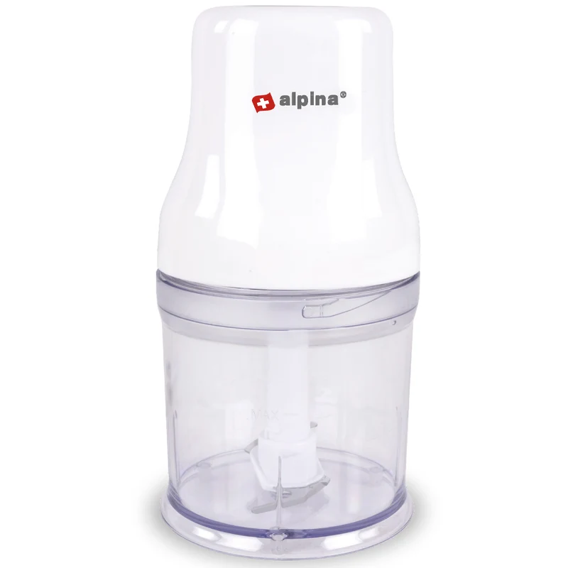 Tritatutto Elettrico 360 ml Potenza 200W Sminuzzatore Alimenti Lame Acciaio Inox